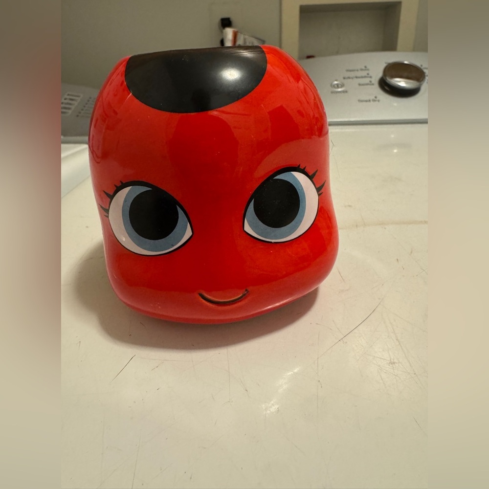 Miracolous Kwami Tiki ceramic cup/planter mini Red Ladybug